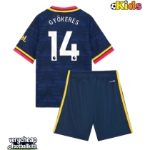 Arsenal Viktor Gyokeres #14 Replica Away Minikit 2026-27 Short Sleeve (+ pants)